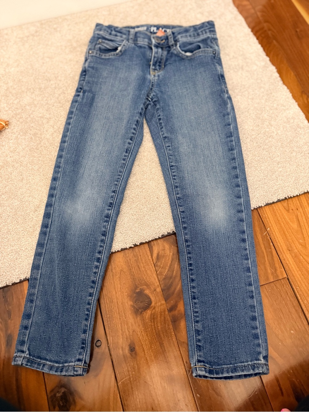 Classic skinny boys Blue Straight-Leg Jeans